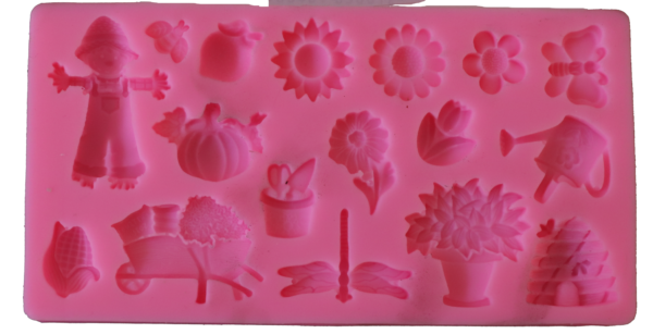 Molde silicón huerta