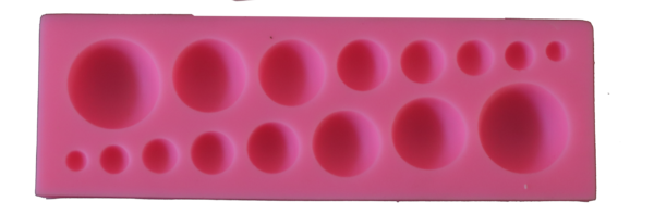 Molde silicon esferas B88