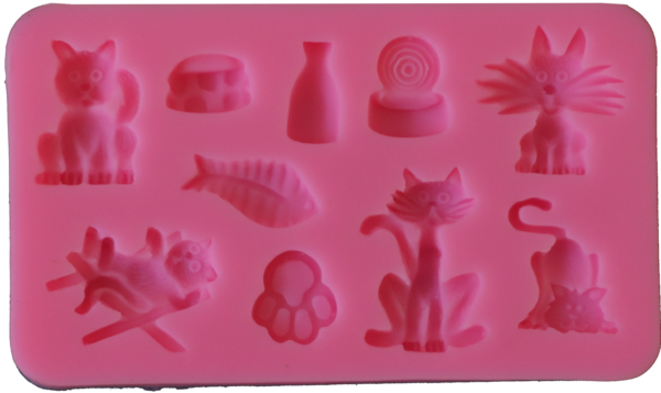 Modle silicón gato B322